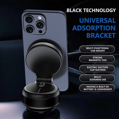 CZ07 Magnetic Vacuum Car Phone Holder – Secure Mount for iPhone, Samsung & Xiaomi