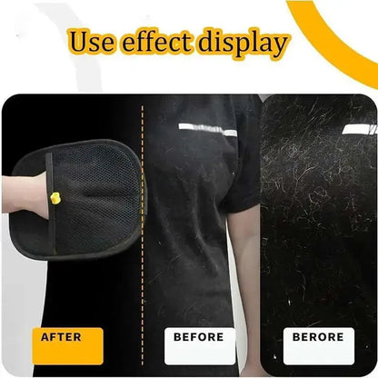 Reusable Pet Hair Removal Gloves – Double-Sided Grooming Tool for Dogs & Cats, Removes Fur from Furniture, Carpets & Sofas