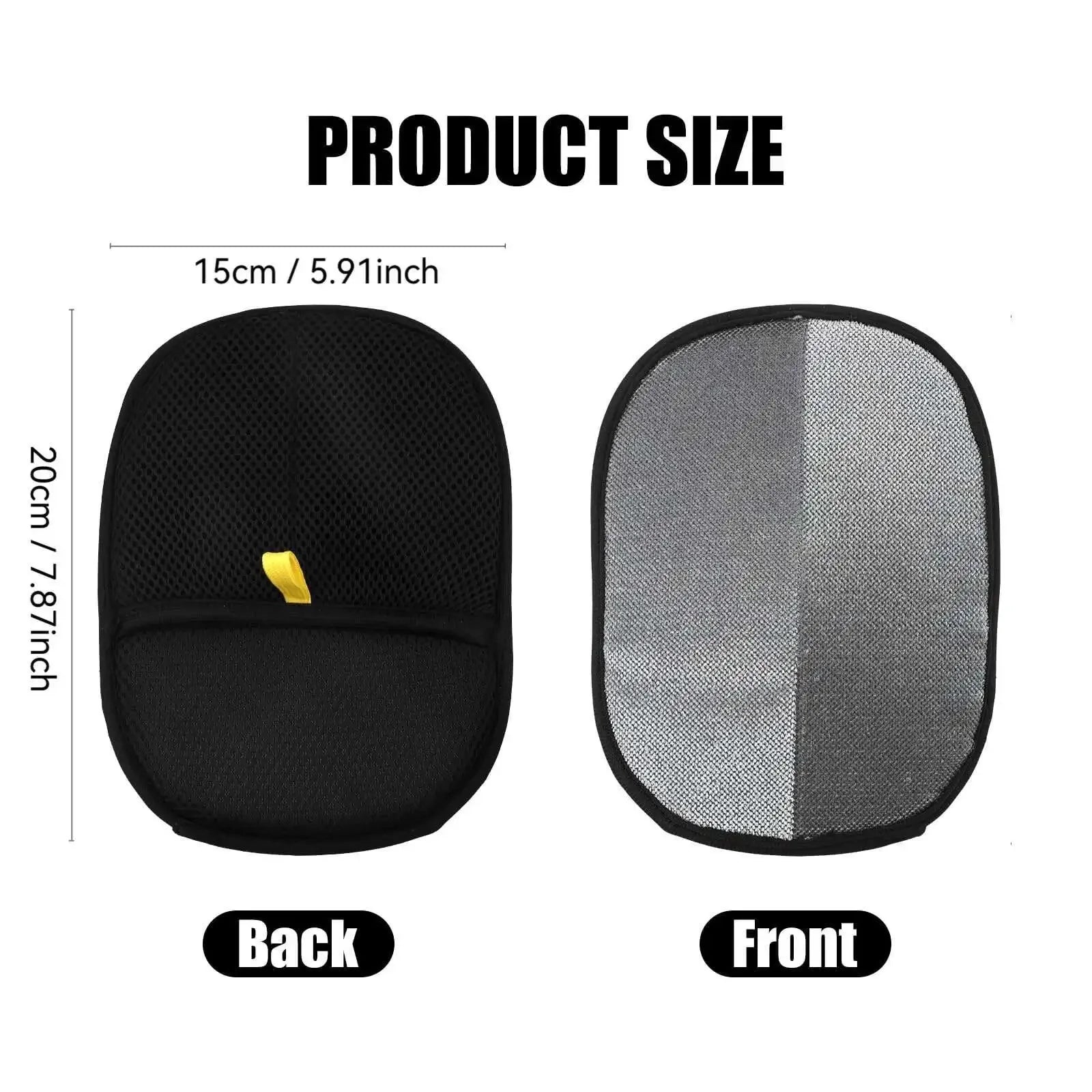 Reusable Pet Hair Removal Gloves – Double-Sided Grooming Tool for Dogs & Cats, Removes Fur from Furniture, Carpets & Sofas